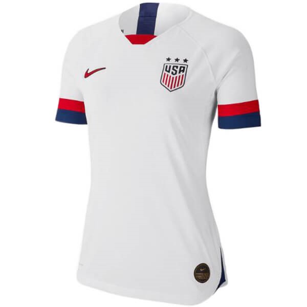 Camiseta Estados Unidos Primera equipación Mujer 2019 Blanco